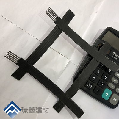 钢塑加筋土工格栅