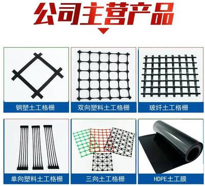 重庆单向双向塑料土木格栅 钢塑土工格栅 玻纤格栅 路基加筋