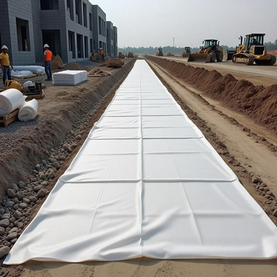 重庆本地土工布膜厂家-土工布生产-防尘公路养护渗水土工布