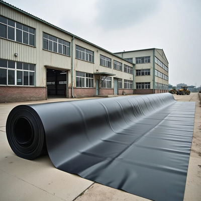 厚度2.0mm 重庆合成土工膜 幅宽6m防渗膜 莲藕池用